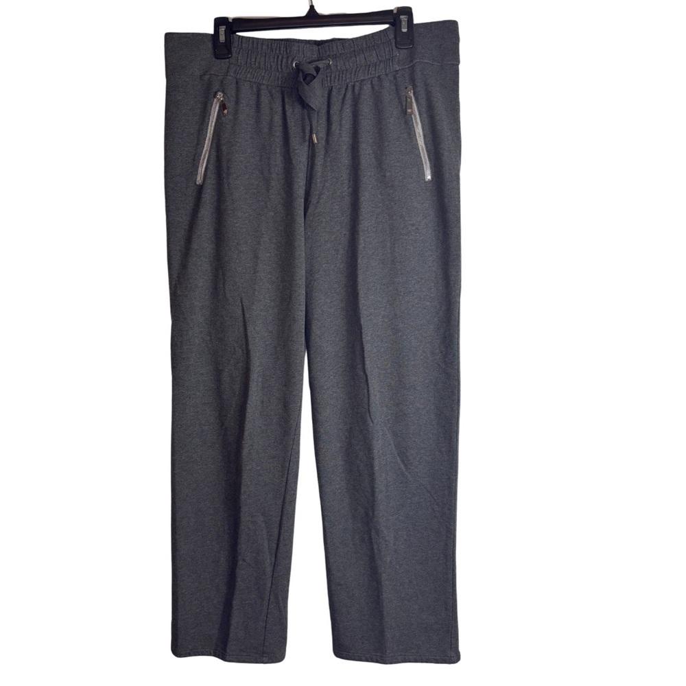 Chaus Men's Dark Gray Light Weight Sweatpants